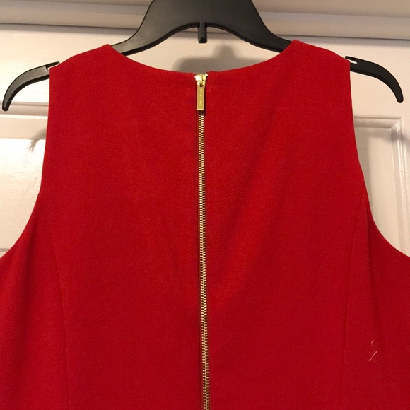 Michael Kors Pencil Dress w/Ruffles - Picture 3 of 4